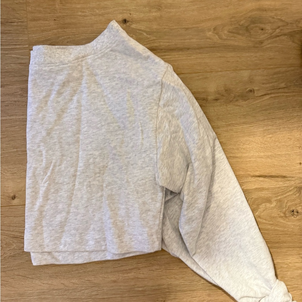 Garage Light Gray Long Sleeve Top